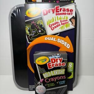 Crayola Dry Erase Board  Set with Dry Erase Crayons